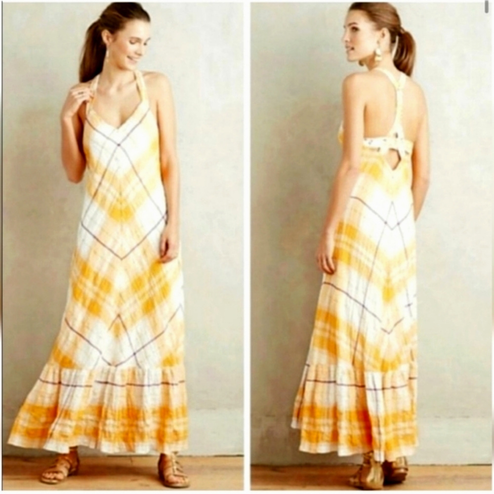 🎈SALE 2 For $50🎈Anthropologie Holding Horses "Clementine " maxi cotton dress…